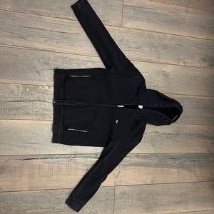 Black zip up